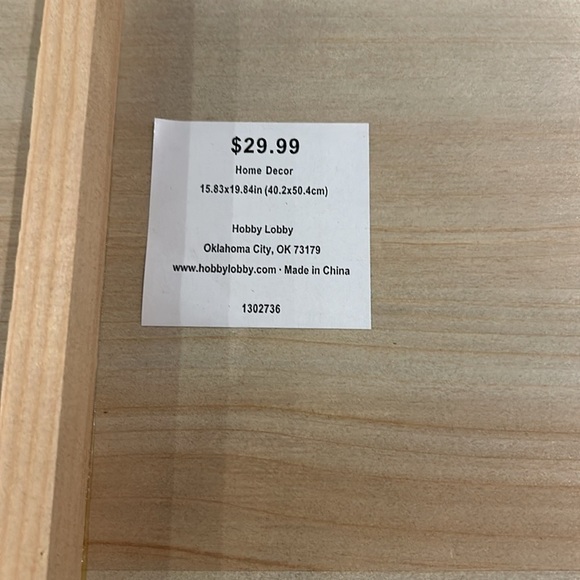 NWT Hobby Lobby Movie Night Rules Wooden Sign - Picture 5 of 6